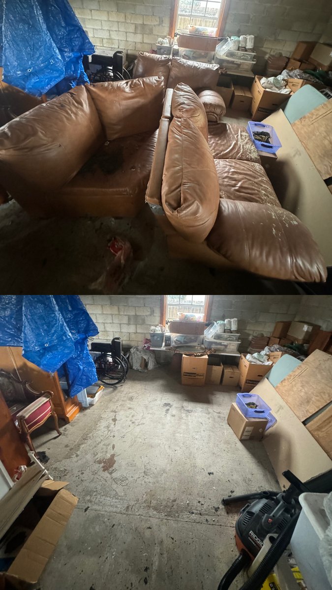 Junk removal job completed